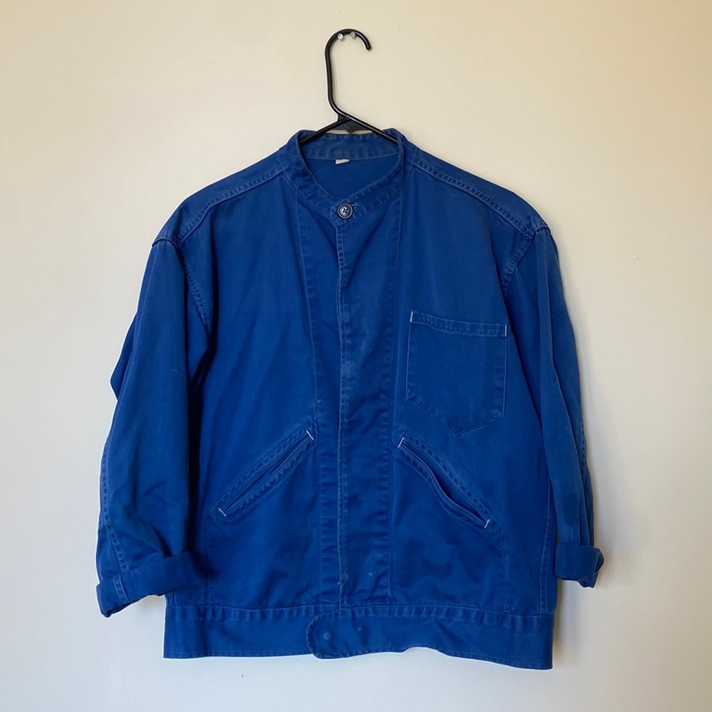 Vintage blue workwear jacket